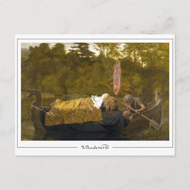 Cartão Postal Sophie Gengembre Anderson #5 - Cartão-postal de ar (Frente)