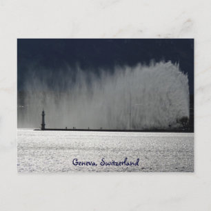 Cartão Postal soprando o vento