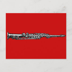 Cartão Postal Soprano Sax