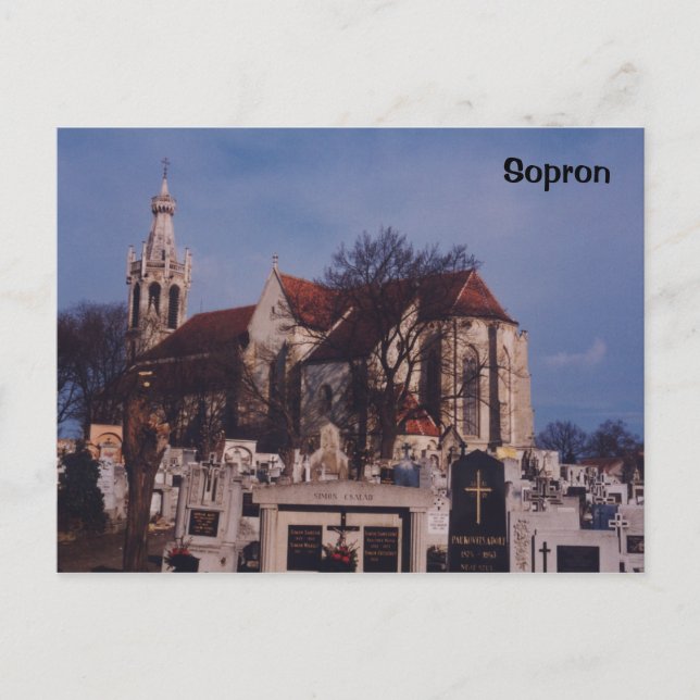 Cartão Postal Sopron (Frente)