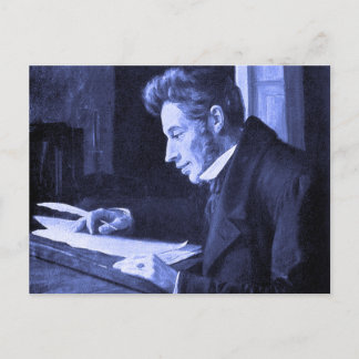 CARTÃO POSTAL "SOREN KIERKEGAARD"