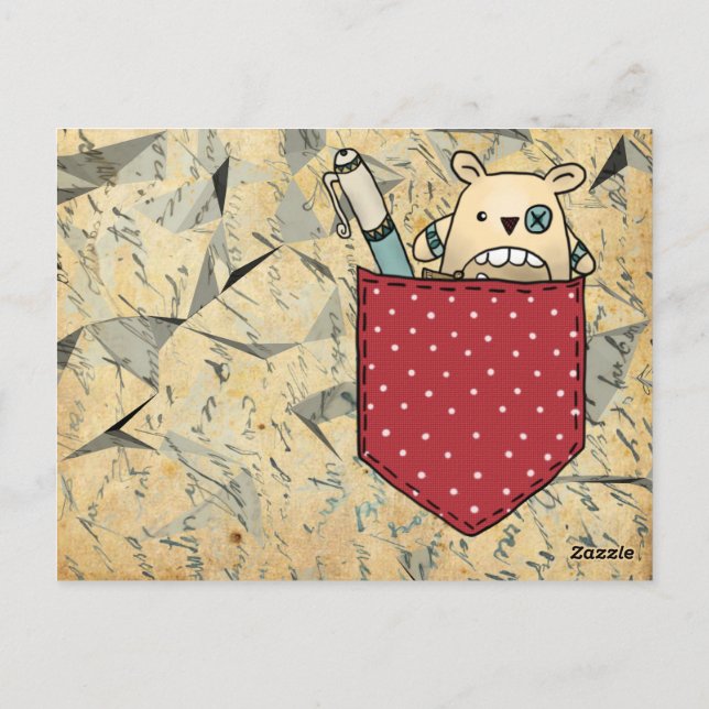 Cartão Postal Sorgenfressertasche (Verso)