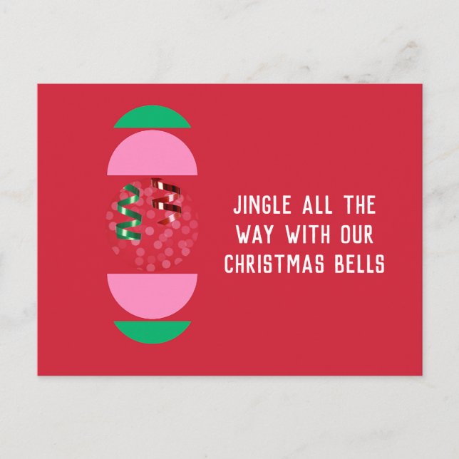 Cartão Postal Sorpresa Navideña (Frente)