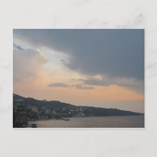 Cartão Postal Sorrento, Itália (Frente)