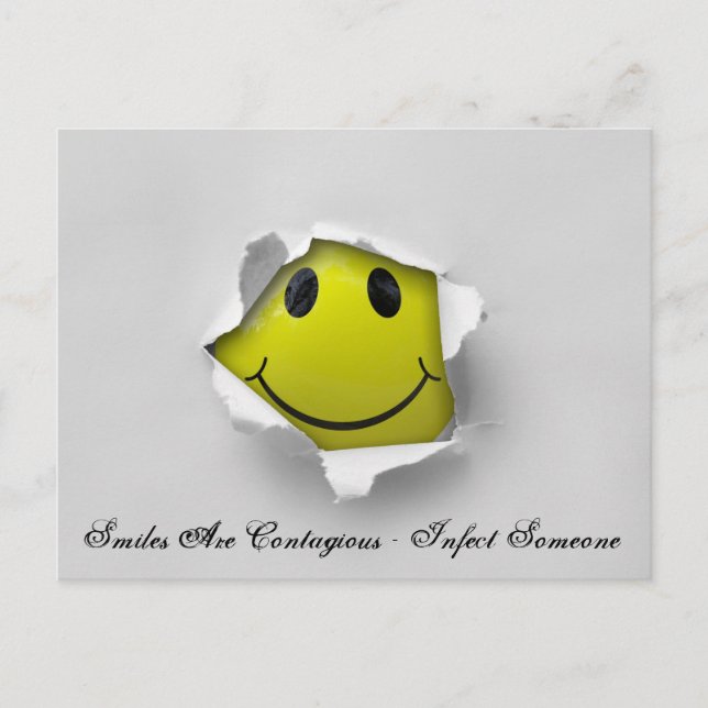 Cartão Postal Sorria (Frente)