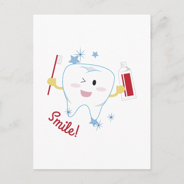 Cartão Postal Sorria! (Frente)
