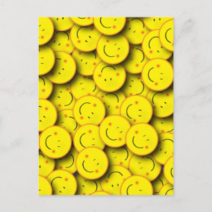 Cartão Postal Sorria de sorrisos