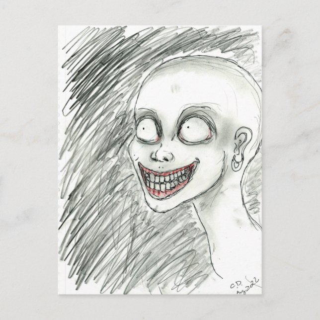 Cartão Postal Sorriso Branco (Frente)