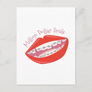 Cartão Postal Sorriso de Milhão de Dólares
