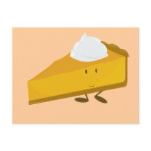 Sorriso de torta de abóbora