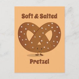 Cartão Postal Sorriso Personagem de desenho animado Pretzel Salg