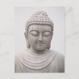 Cartão Postal Sorriso Serene Buda Paz Inspiradora de Amor