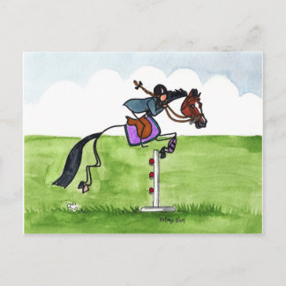 CARTÃO POSTAL SORTE DE CAVALO SONHADO