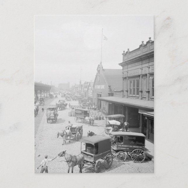 Cartão Postal Sorvete Bassett (Frente)