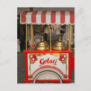 Cartão Postal sorvete para venda