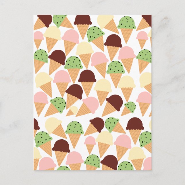 Cartão Postal Sorvetes (Frente)