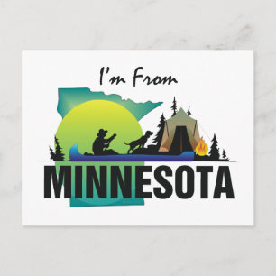 Cartão Postal Sou de Minnesota