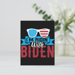 Cartão Postal Sou Ridin With Biden