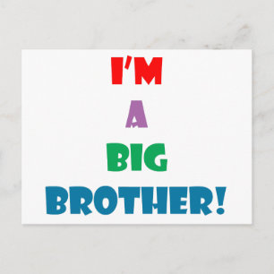 Cartão Postal Sou um texto para irmão mais velho