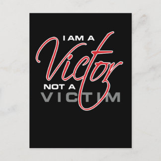 Cartão Postal Sou Um Vítor Não Uma Vítima - Osteen