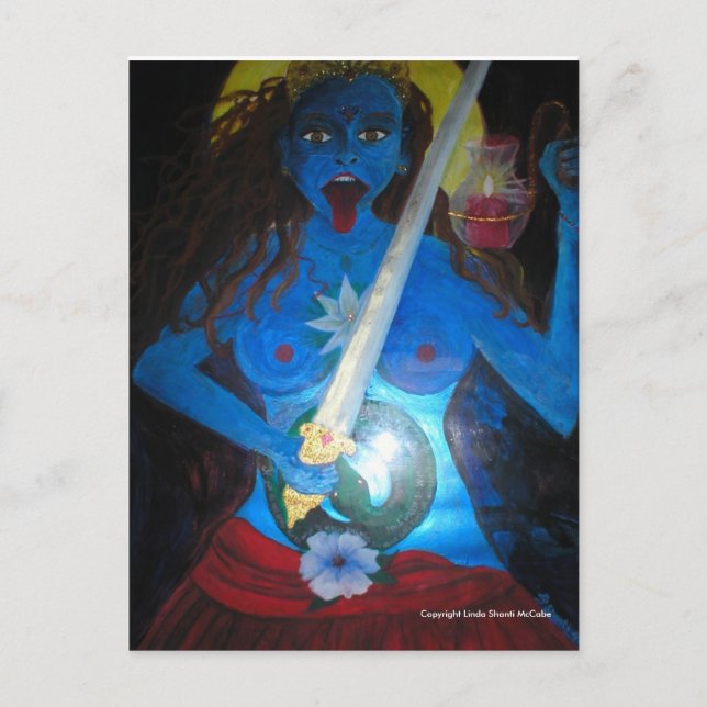 Cartão Postal Sou uma afirmação feroz (Frente)