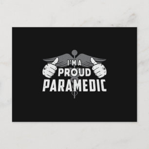 Cartão Postal Sou uma ambulância paramédica. Engraçada por EM