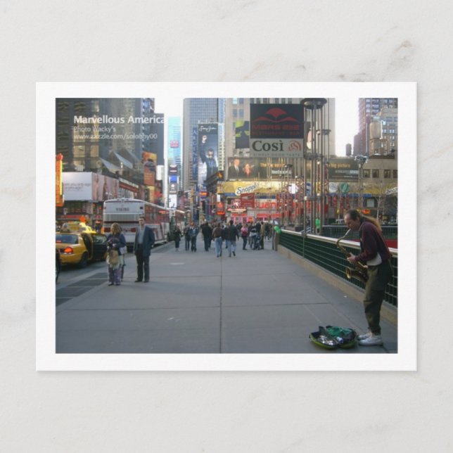 Cartão Postal Soulful New York (Frente)