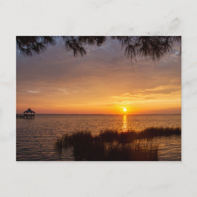 Cartão Postal Sound Sunset OBX (Frente)