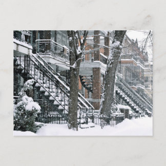 Cartão Postal Sous la neijge