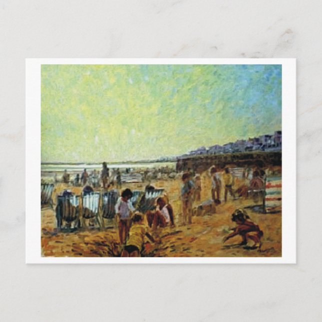 Cartão Postal South Bay Bridlington (Frente)