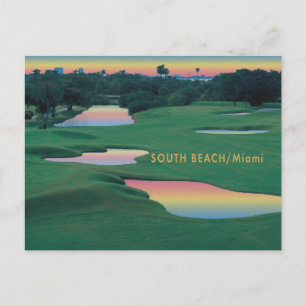 Cartão Postal South Beach - Miami GOLF
