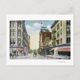 Cartão Postal South Center Street View do Hotel Mohawk