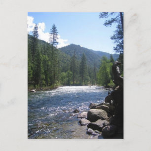 Cartão Postal South Fork Kings River, King's Canyon, CA