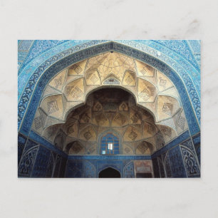 Cartão postal South iwan, Mesquita Jameh, Isfahan