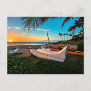 Cartão Postal South Maui Beach em Sunset Maui, Havaí