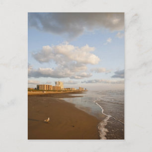 Cartão Postal South Padre Island, Texas, EUA, resort hotels,