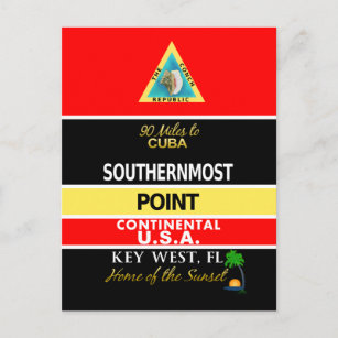 Cartão Postal South Point Buoy Key West
