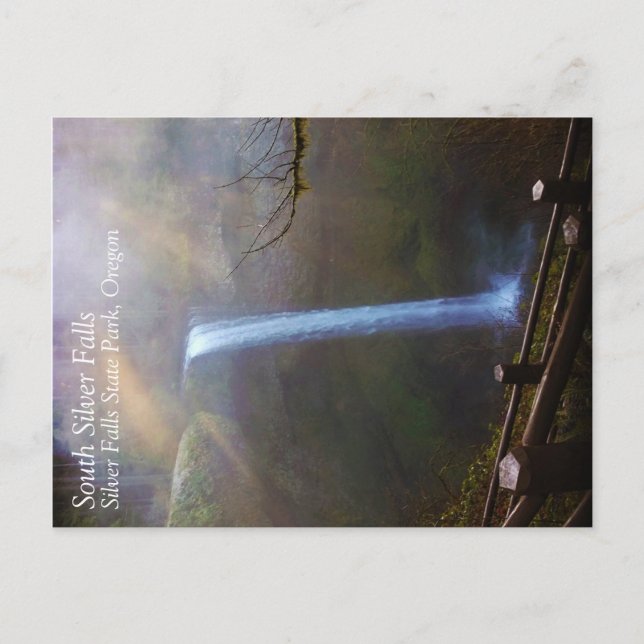 Cartão Postal South Silver Falls, OU (Frente)