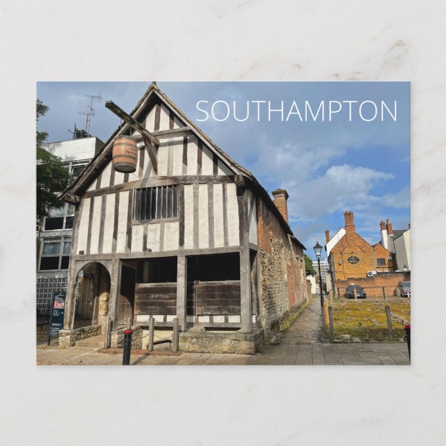 Cartão Postal Southampton (Frente)