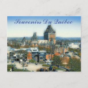 CARTÃO POSTAL SOUVENIENTES DU QUÉBEC