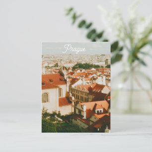 Cartão Postal Souvenir da paisagem urbana de Praga