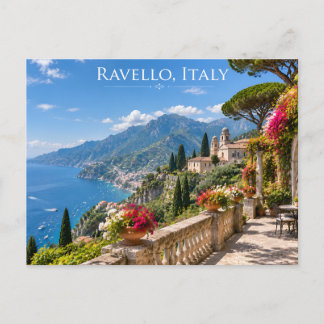 Cartão Postal Souvenir de Férias na Vila Italiana