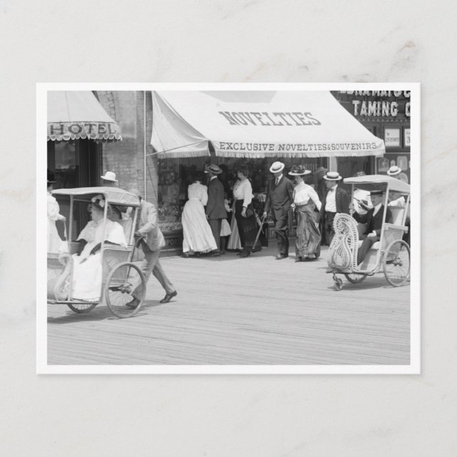 Cartão Postal Souvenirs On The Boardwalk (Frente)
