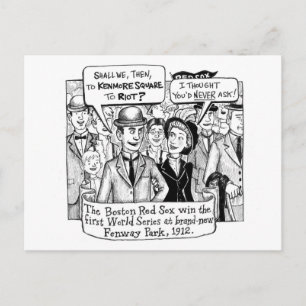 Cartão Postal Sox Fans Riot, 1912