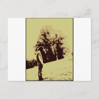 Cartão Postal sozinho