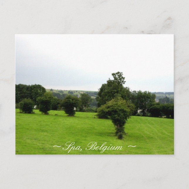 Cartão Postal Spa Bélgica (Frente)