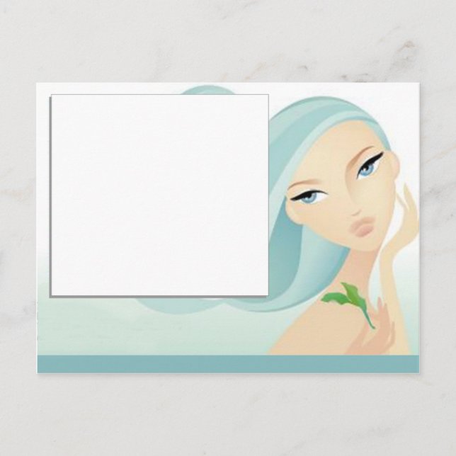 Cartão postal Spa Salon (Frente)