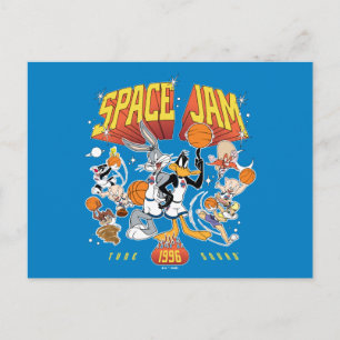 Cartão Postal SPACE JAM™ TUNE SQUAD™ 1996 Gráfico