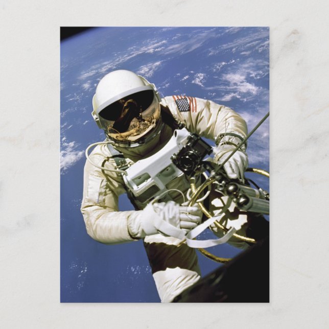 Cartão Postal Spacewalk (Frente)