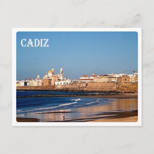 Cartão Postal Spain - Cadiz - (Frente)